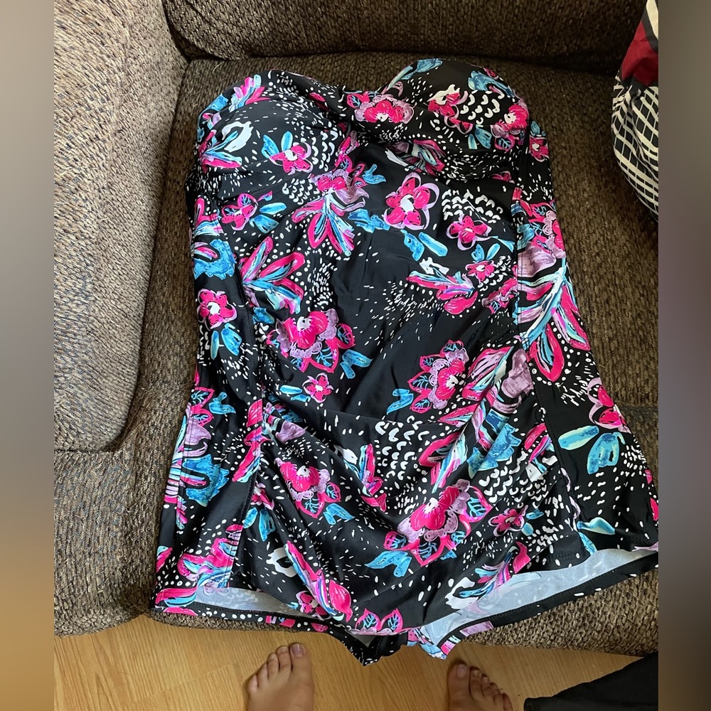 Women Boy Leg Swimsuit